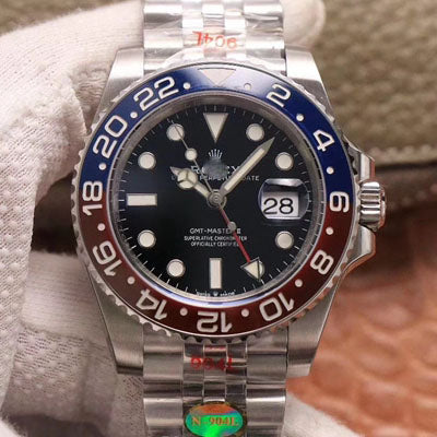 GMT MASTER II 126710BLRO-0001 NOOB FACTORY BLACK DIAL